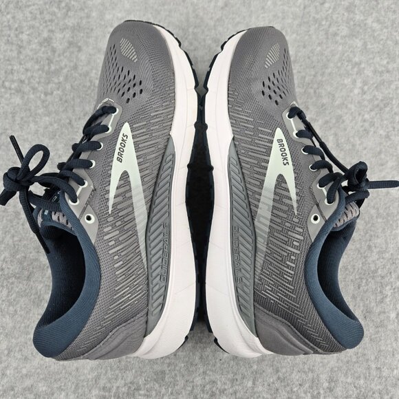 Brooks Addiction GTS 15 Womens Size 9.5 D Gray Athletic Running Shoes Sneakers - Picture 7 of 11